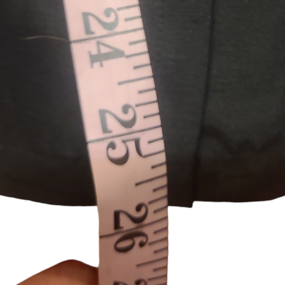 100% Silk Black Button up Oversized Medium Shacket top Vintage EUC - Picture 7 of 8